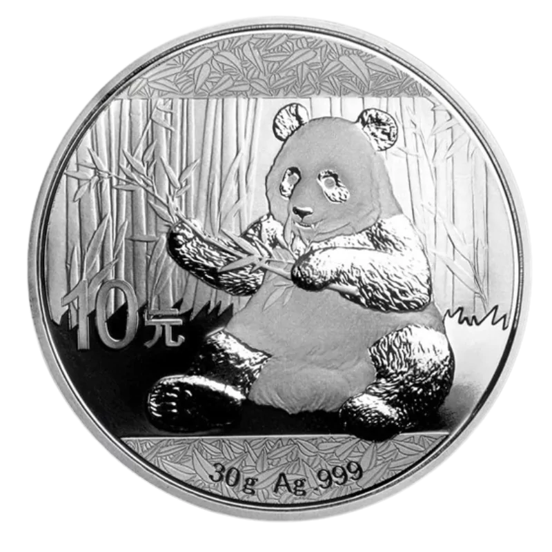 Chinese Panda Silver Coin 30 Gram 2017