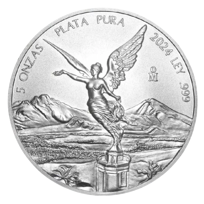 Libertad Silver Coin 5 Oz 2024