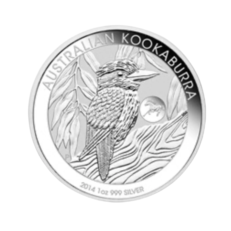 Australian Kookaburra Horse Privy Silver Coin 1 Oz 2014
