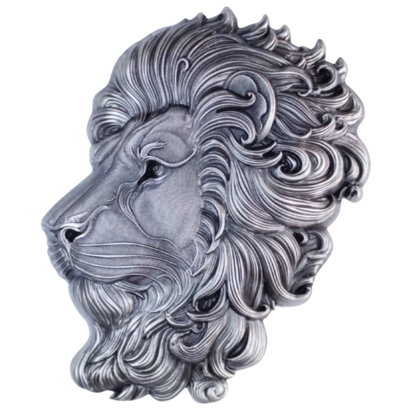 Shield Stacker - The Lion Silver Stackable 2 Oz 2024