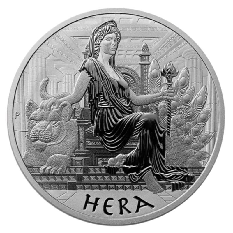 Gods of Olympus - Hera Silver Coin 1 Oz 2022
