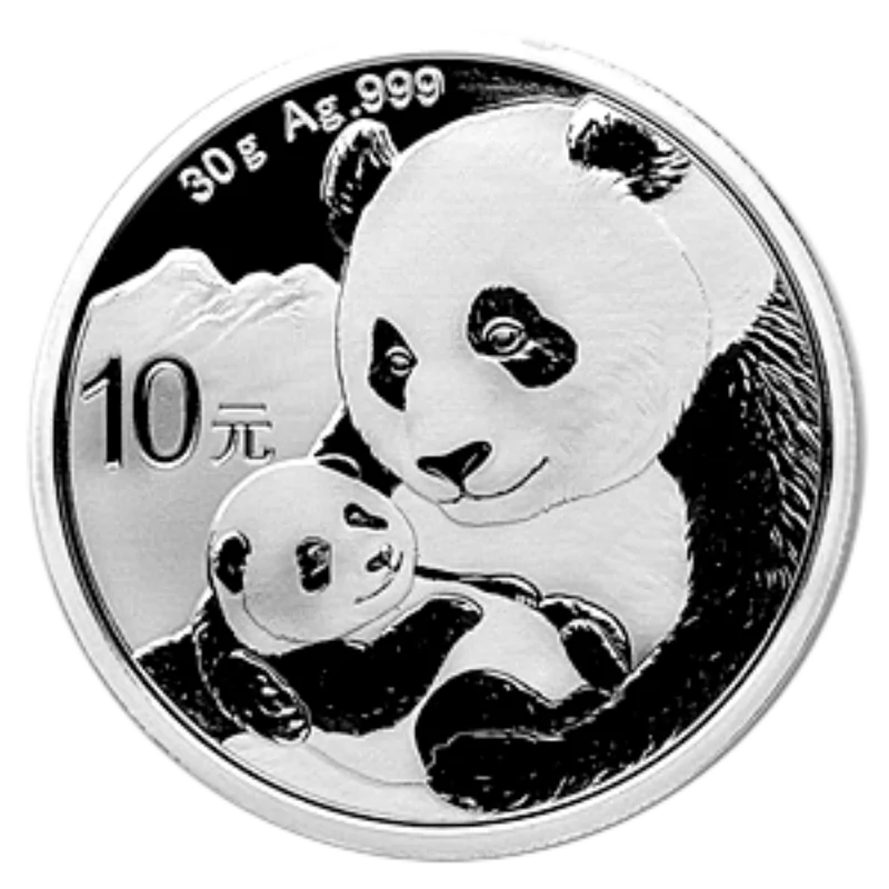 Chinese Panda Silver Coin 30 Gram 2019