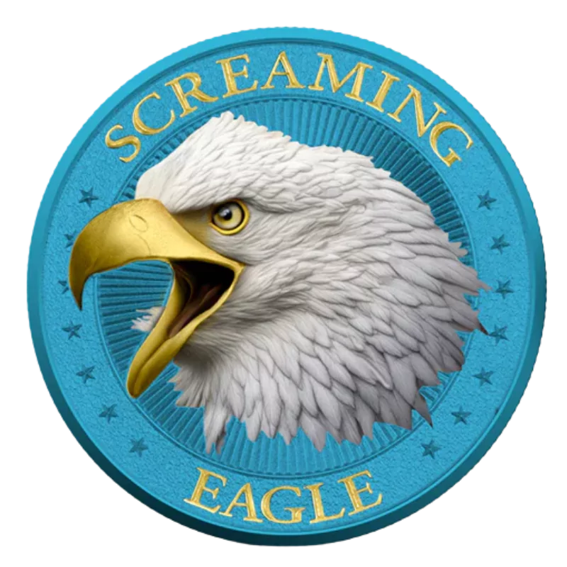 Screaming Eagle Battle Cry Silver Coin 1 Oz