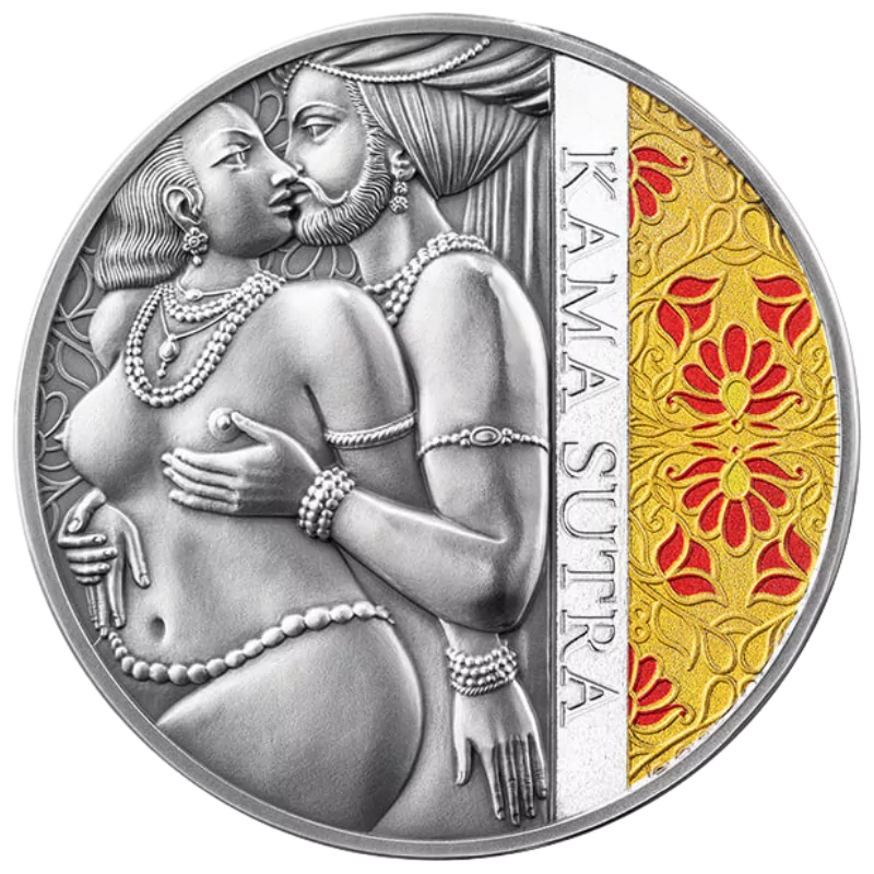 Moments of Love - Kama Sutra II Silver Coin 1 Oz 2025