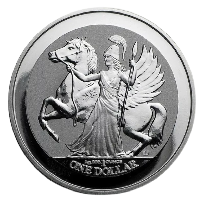 Pegasus Silver Coin Reverse Proof 1 Oz 2017