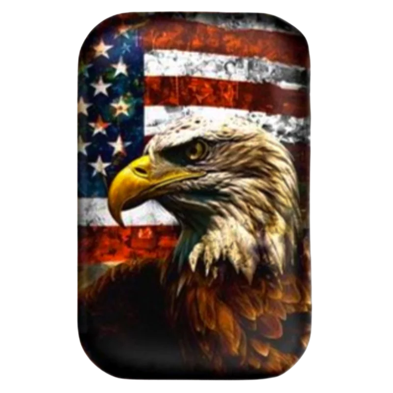 Americana – Bald Eagle Silver Cast Bar 2 oz