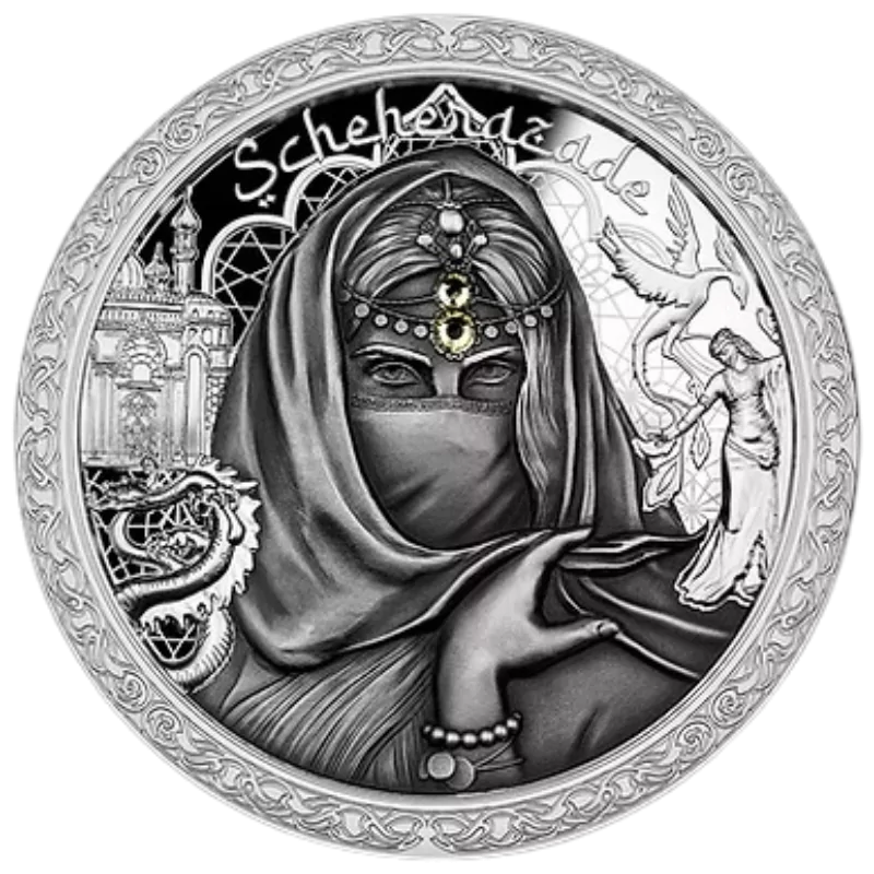 Nights Scheherazade Silver Coin 2 Oz 2023