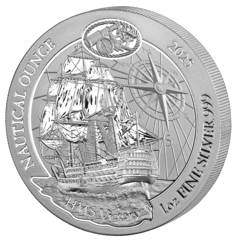 Nautical Ounce – HMS Victory Silver Coin 1 Oz 2025
