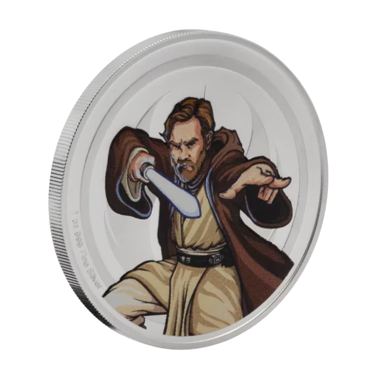 Star Wars - Good and Evil - Obi-Wan Kenobi VS Anakin Skywalker Silver Color Coin Proof 1 Oz 2025