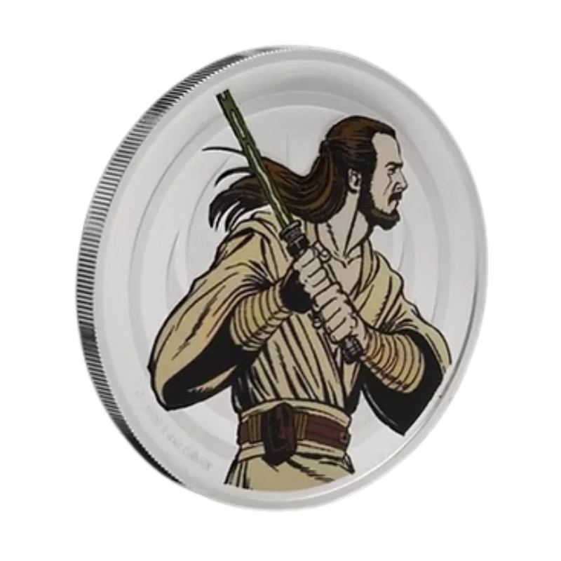Star Wars - Good and Evil - Qui Gon Jinn VS Darth Maul Silver Color Coin Proof 1 Oz 2025