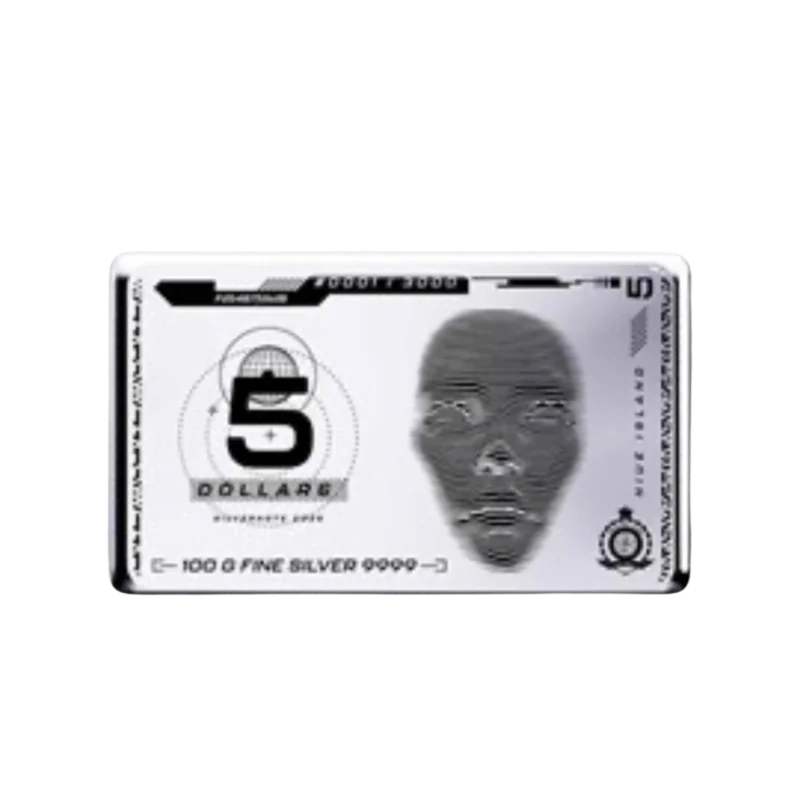 Note Niue Silver Bar 100 Gram 2025