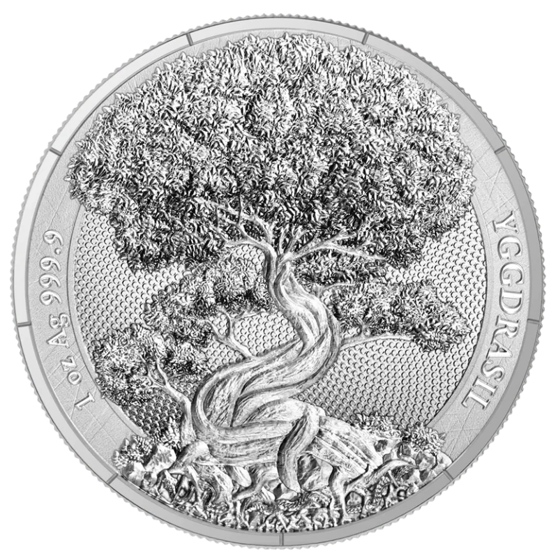 Mythical Forest - Yggdrasil Silver Coin 1 Oz 2025