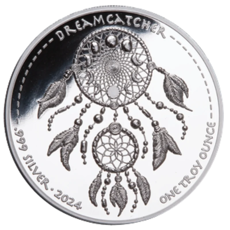 Native American - Dream Catcher 1 Oz 2024