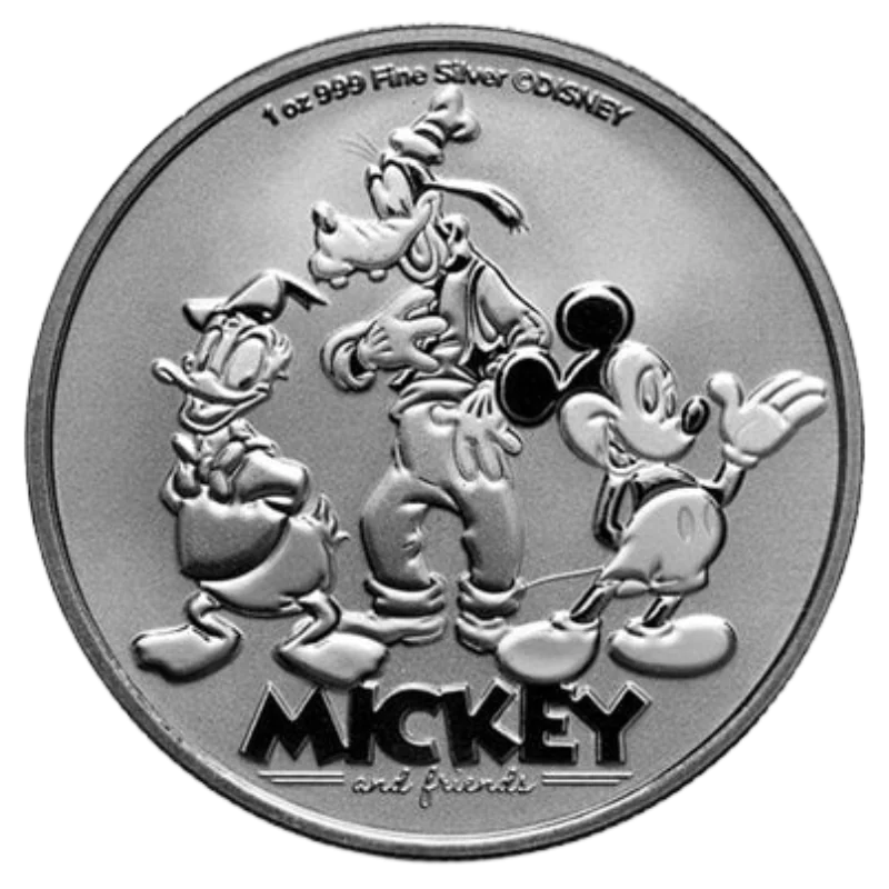 Disney - Mickey & Friends Silver Coin 1 Oz 2025