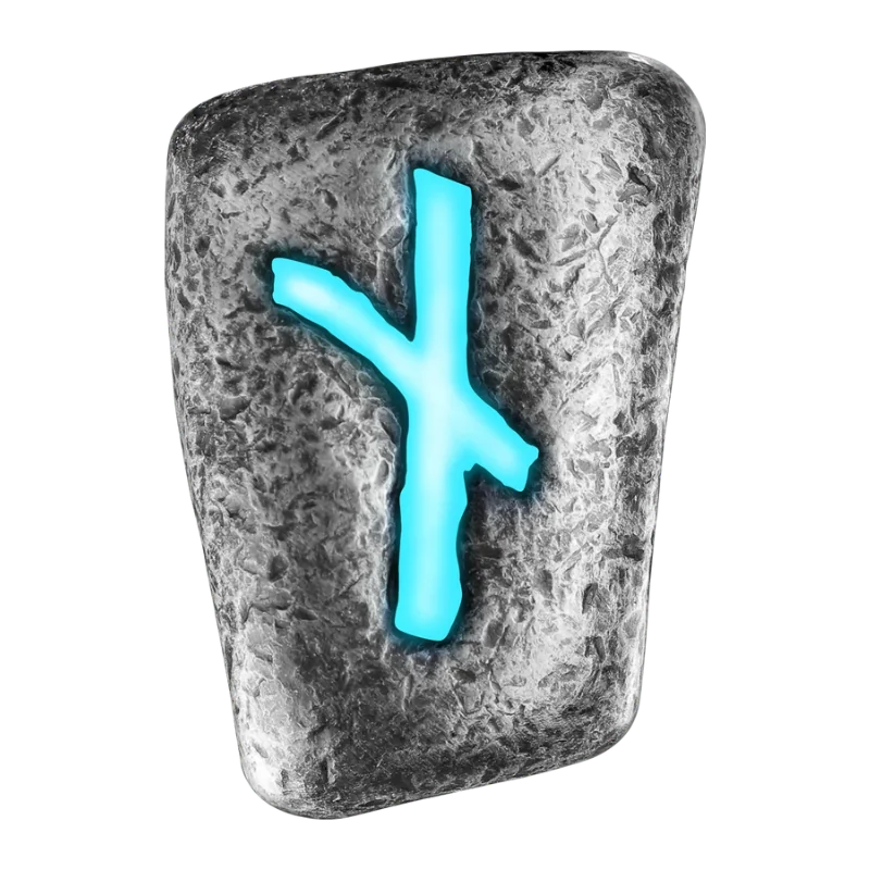 Runes – Naudiz Rune Silver Cast Bar 1 Oz 2025