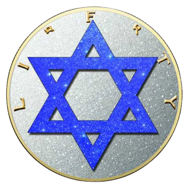 MAGEN DAVID Solomon Seal Silver Coin 1 Oz 2025