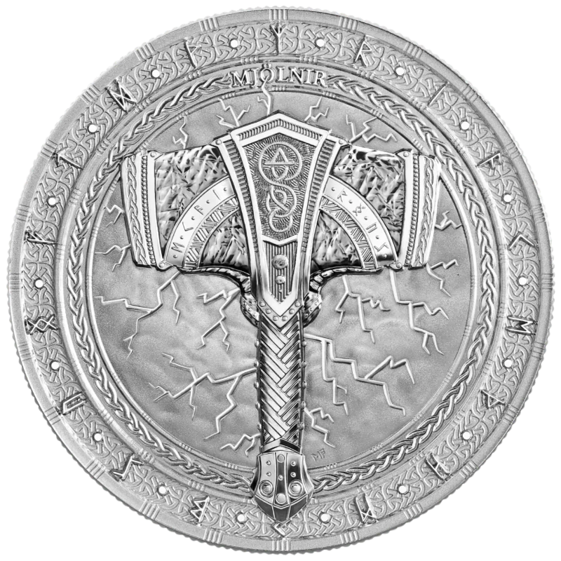 Artefacts Mjolnir Silver Coin 1 Oz 2025