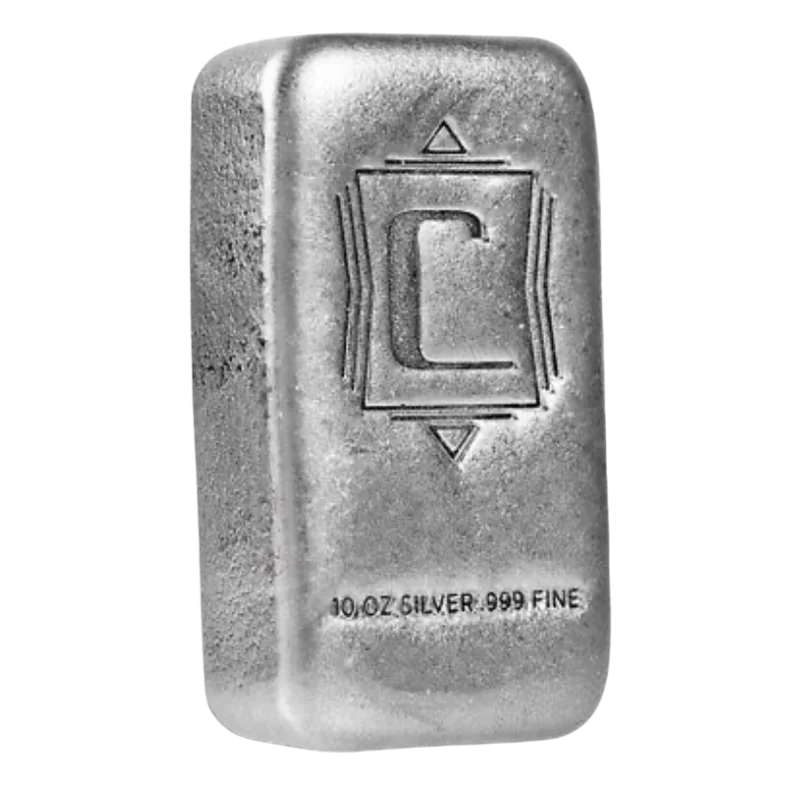 John Wick® Continental Silver Cast Bar 10 Oz