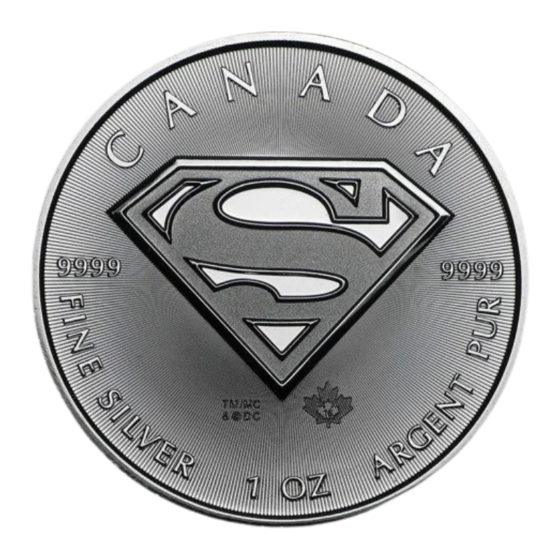 Superman Silver Coin 1 Oz 2016