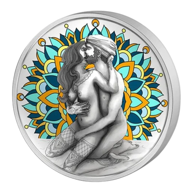 The Art of Kamasutra - UPRIGHT GRACE Silver Coin 1/2 Oz 2024