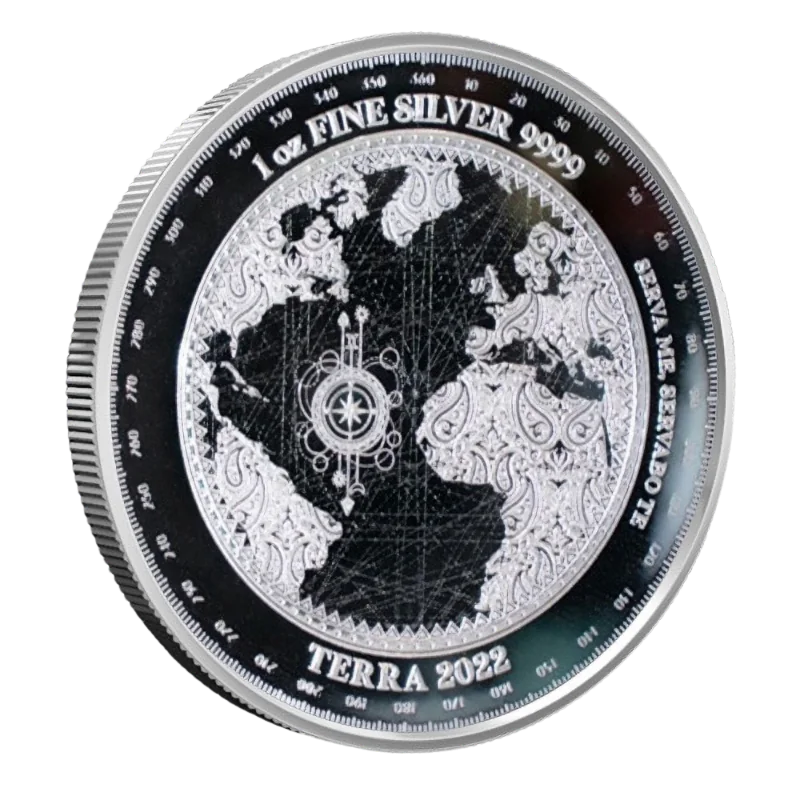 Tokelau Terra Silver Coin 1 Oz 2022