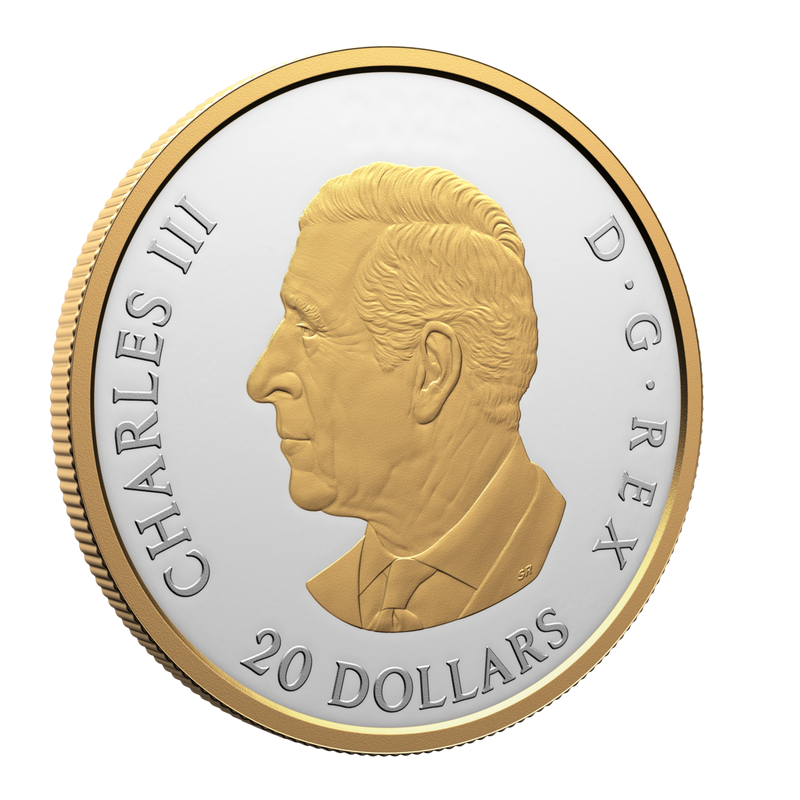 Allegories of Justice and Truth Silver Gilded Coin Proof 1 Oz 2025