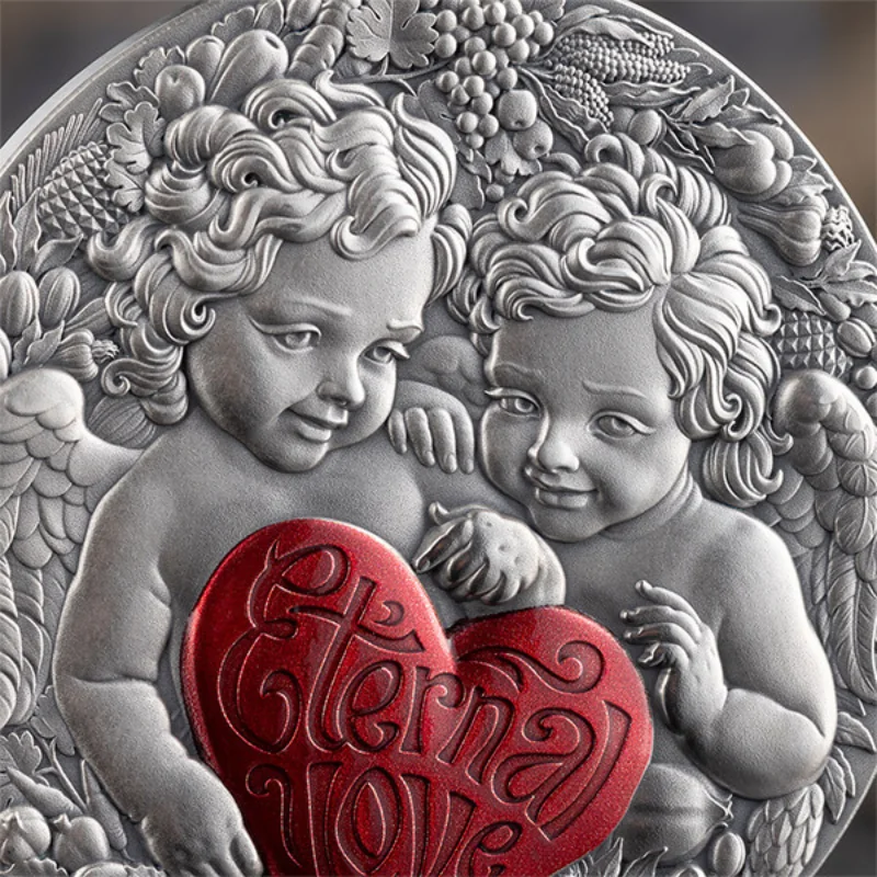Celestial Beauty - Eternal Love Silver Color Coin Antiqued 1 Oz 2026