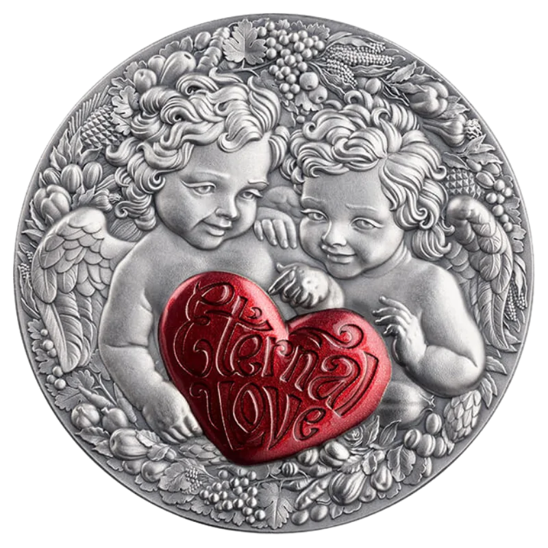 Celestial Beauty - Eternal Love Silver Color Coin Antiqued 1 Oz 2026