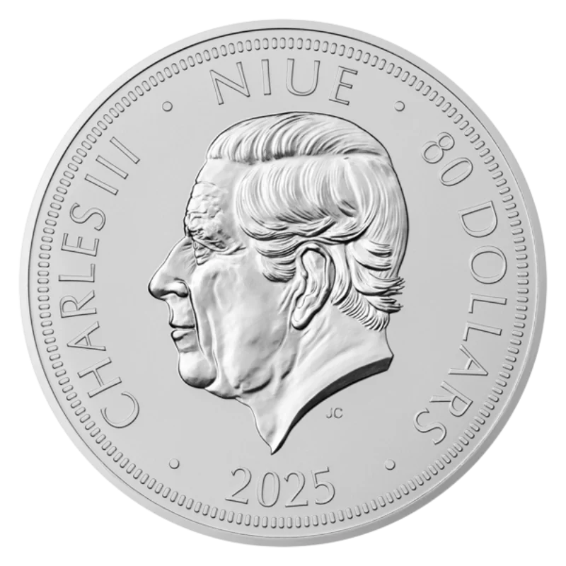 Czech Lion Silver Coin 1 Kilo BU 2025