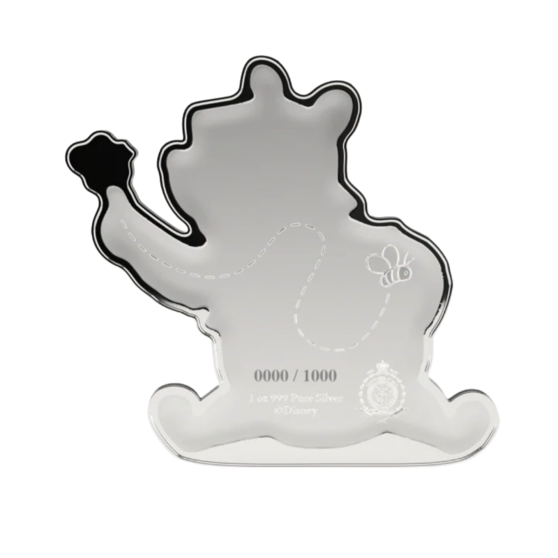Disney - Winnie The Pooh - For The Love Of Hunny Silver Color Coin 1 Oz 2025