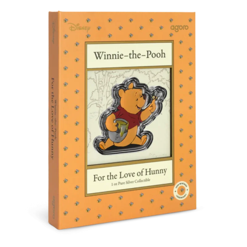 Disney - Winnie The Pooh - For The Love Of Hunny Silver Color Coin 1 Oz 2025
