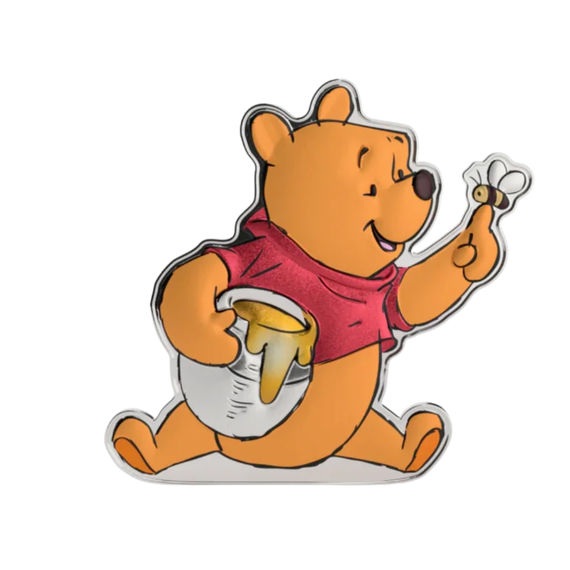 Disney - Winnie The Pooh - For The Love Of Hunny Silver Color Coin 1 Oz 2025