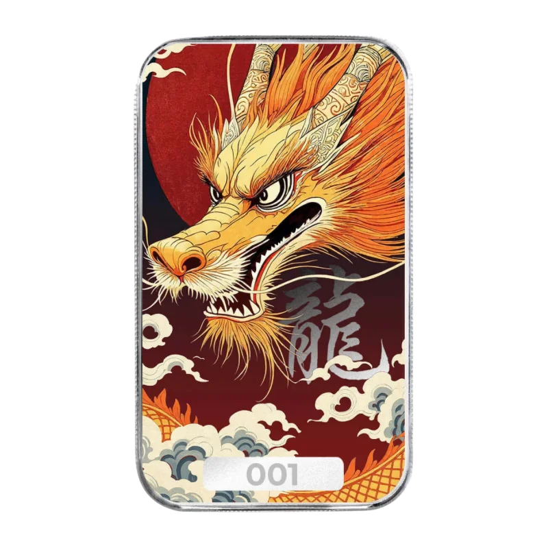 Lucky Dragon Kuangying Silver Color Bar 1 Oz 2025
