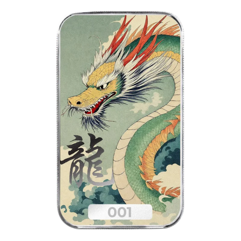Lucky Dragon Tianyi Silver Color Bar 1 Oz 2025