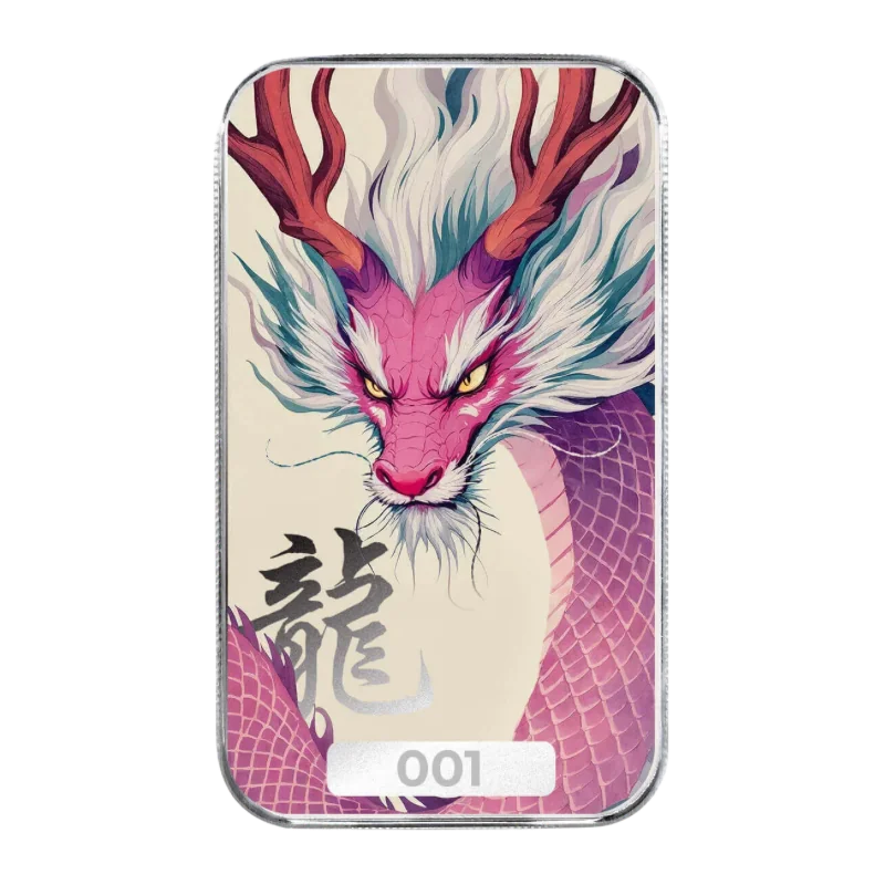 Lucky Dragon Xuanhua Silver Color Bar 1 Oz 2025