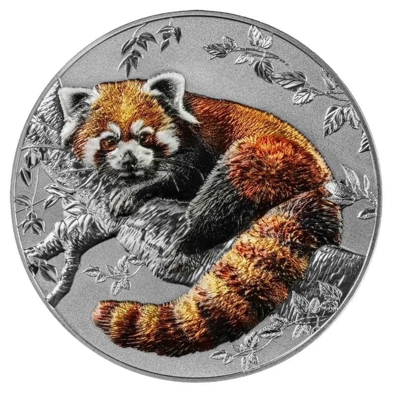 Representatives Of The Species – Red Panda Silver Coin HR 2 Oz 2025