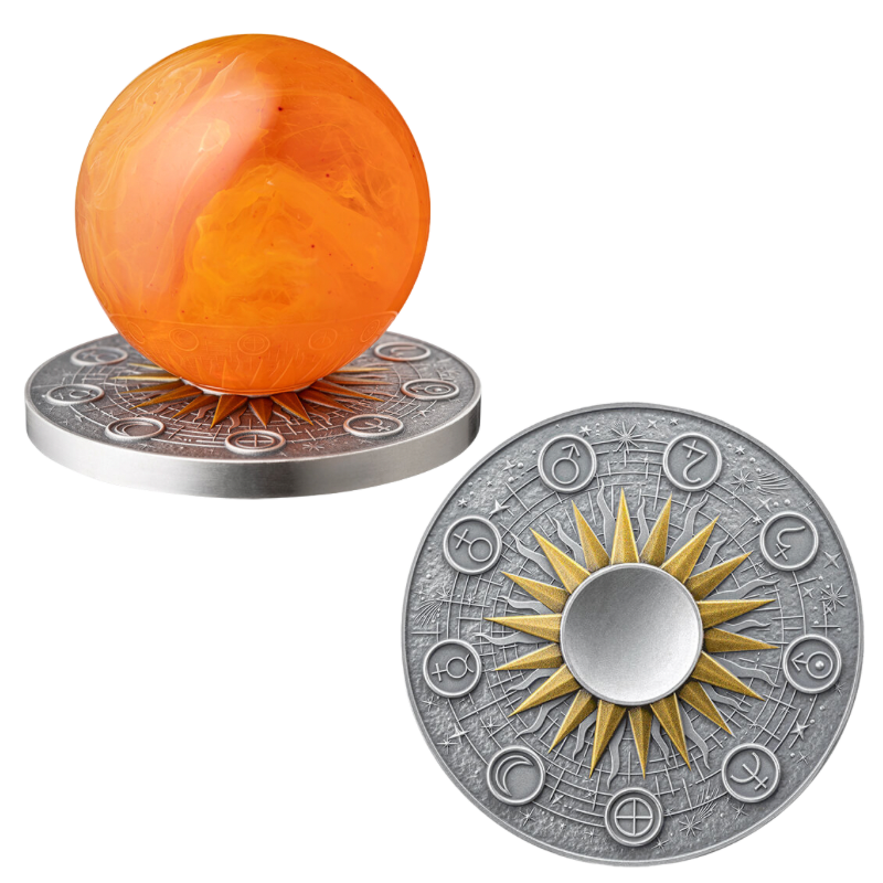 Solar System – Sun Silver Coin 2 Oz 2025 - Bullion Club
