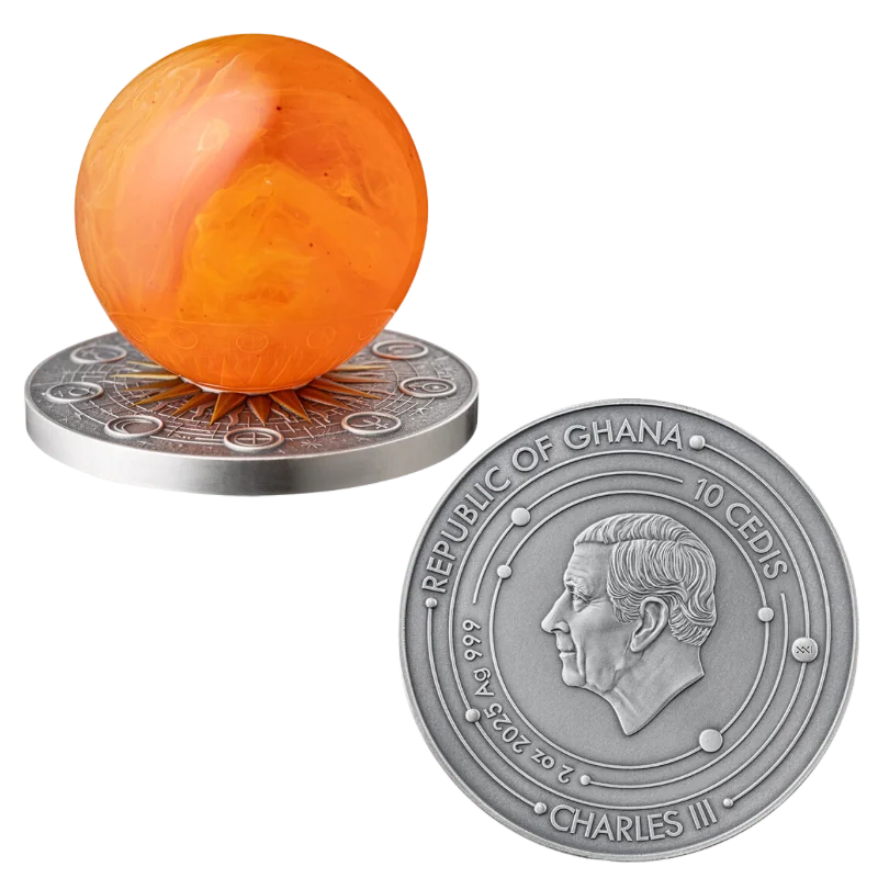 Solar System – Sun Silver Coin 2 Oz 2025