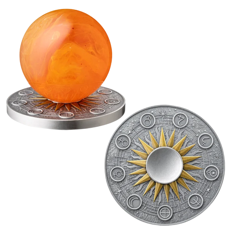 Solar System – Sun Silver Coin 2 Oz 2025