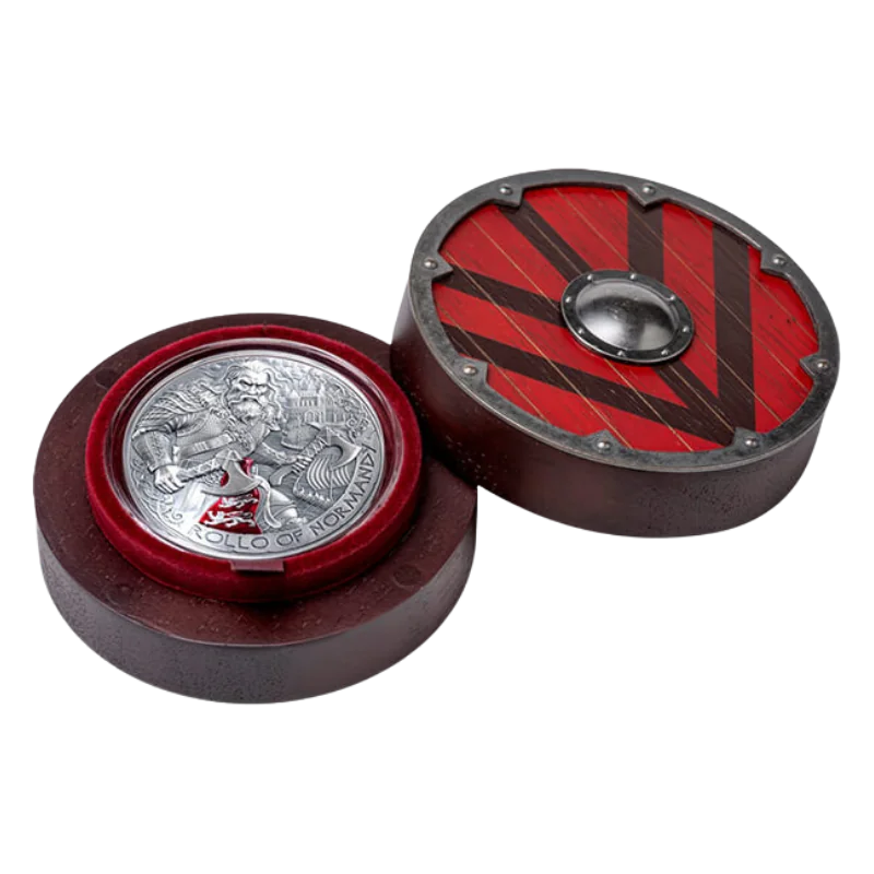 Way To Valhalla - Rollo of Normandy Silver Coin 2 Oz 2026