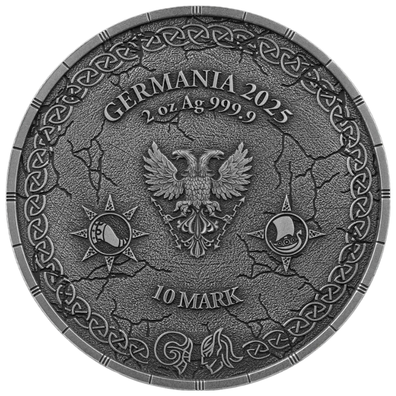 Ragnarok - Loki & Heimdall Ultra High Relief Silver Coin 2 Oz 2025