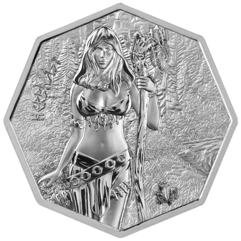 Witchcraft - Herbalist Silver Coin 1 Oz 2025