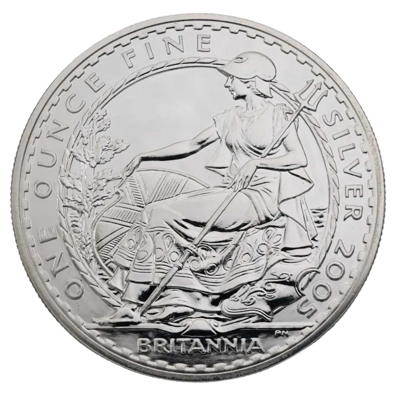 Britannia Silver Coin 1 Oz 2005