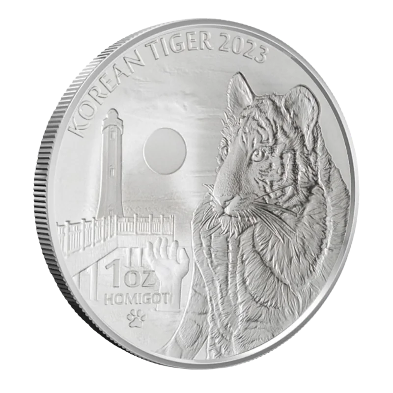 Korean Tiger Silver Coin 1 Oz 2023