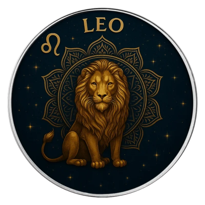 American Eagle Zodiac - Leo Silver Color Coin 1 Oz 2025