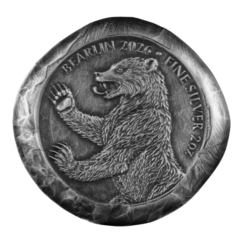 Bearlin Silver Cast Bar 2 Oz 2026