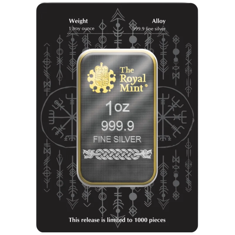 British Norse Gods Odin Silver Gilded And Ruthenium Coin 1 Oz 2024