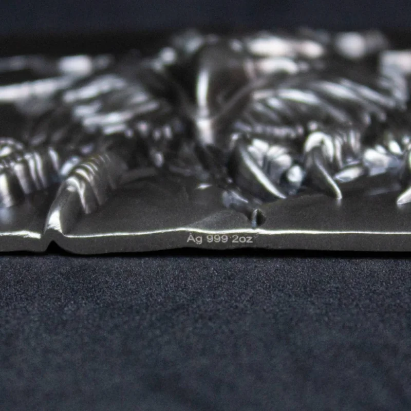 Shield Stacker - Furious Beasts Eagle Silver Stackable Bar 2 Oz 2025