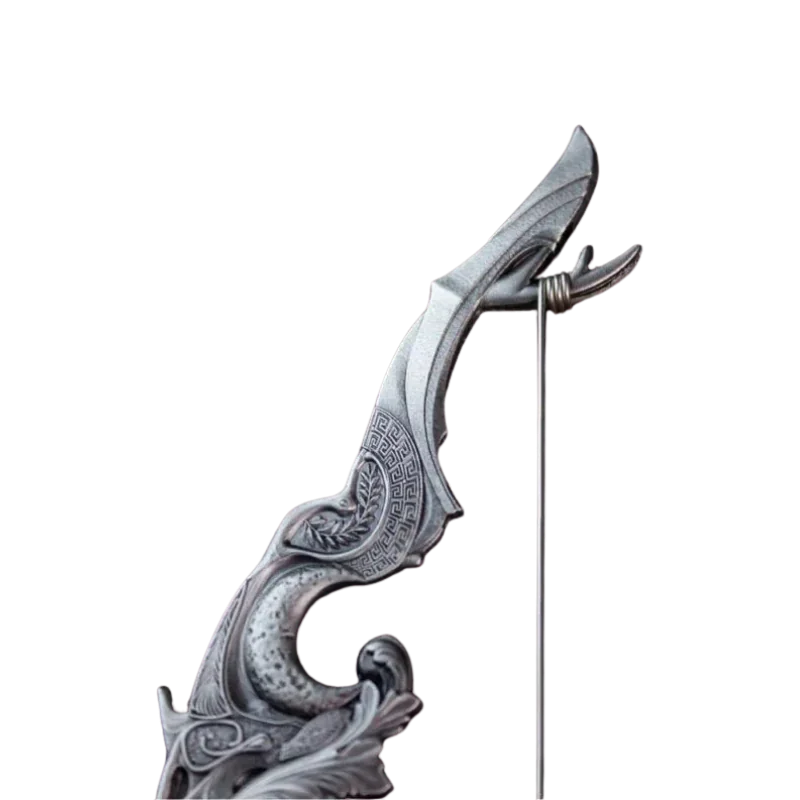 The Divine Weapons - Crescent Bow Shaped Silver Bar Antiqued 2 Oz 2025