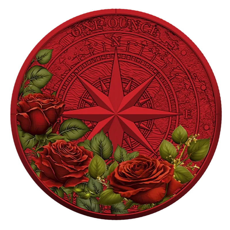 Valentine’s Day Silver Color Coin 1 Oz 2026